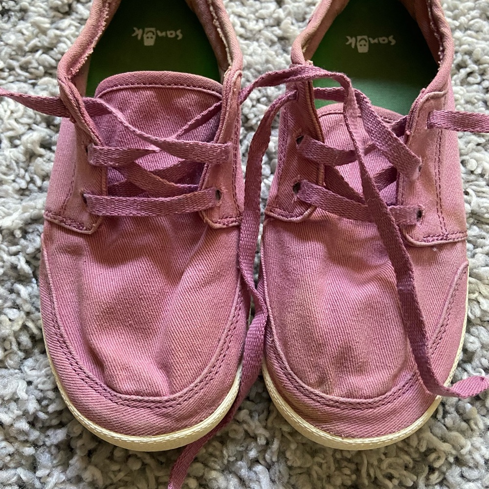 Sanuk Unisex-Child Lil Vagabond Lace Sneaker size 2 - Picture 12 of 12